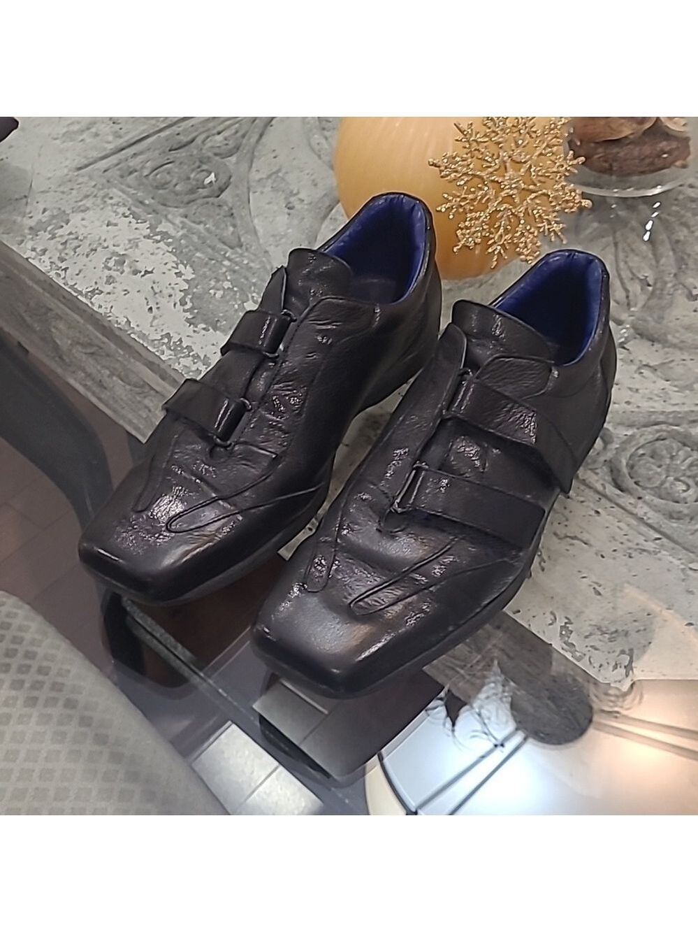 KENZO MEN'S  Double VELCRO CASUAL LUXURY LOWTOP SNEAKERS SIZE 7